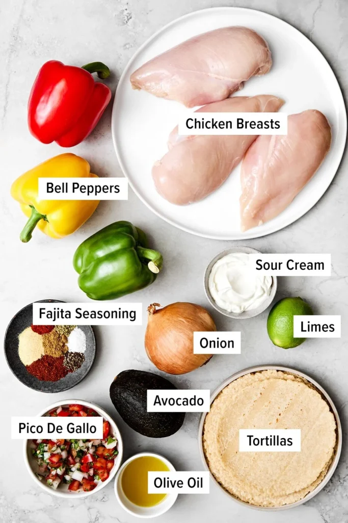 chicken fajitas mexican recipe